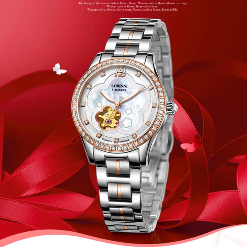 Đồng Hồ Nữ Chính Hãng Lobinni No.2006-1 Automatic