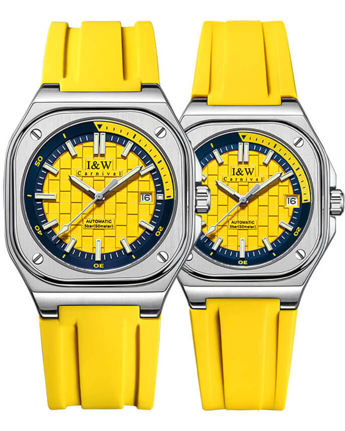 Đồng Hồ Đôi I&W Carnival 673D3 Automatic