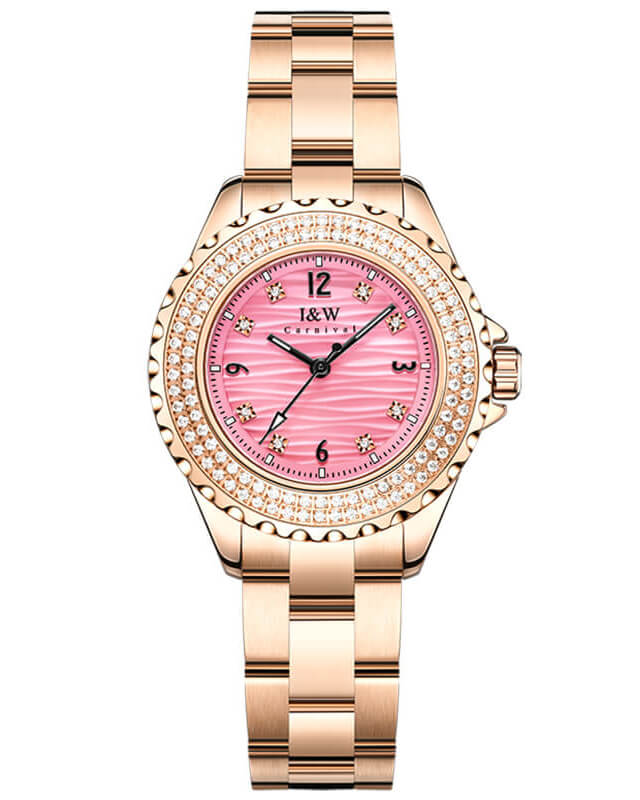 Đồng Hồ Nữ I&W Carnival 718L2 Quartz