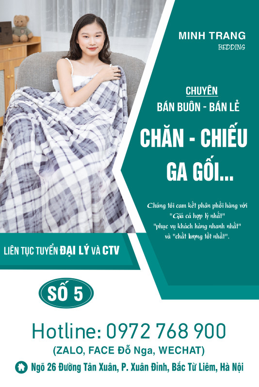 Top 5 cửa hàng bán chăn ga gối đệm uy tín tại Xuân Đỉnh