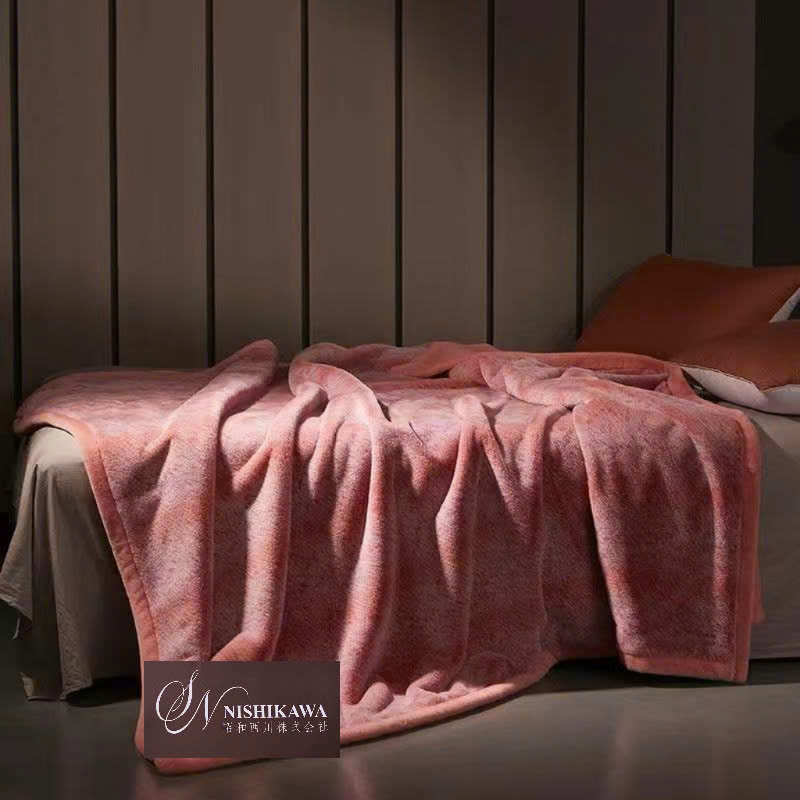 Chăn lông rái cá Nishikawa Imprial Luxury 4,5kg, KT 2x2m3 siêu mướt