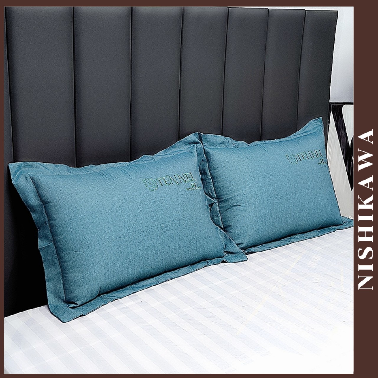 Cặp vỏ gối đầu lụa tencel Modal 120s cực mềm mát thoáng khí dùng cho mọi loại ruột gối