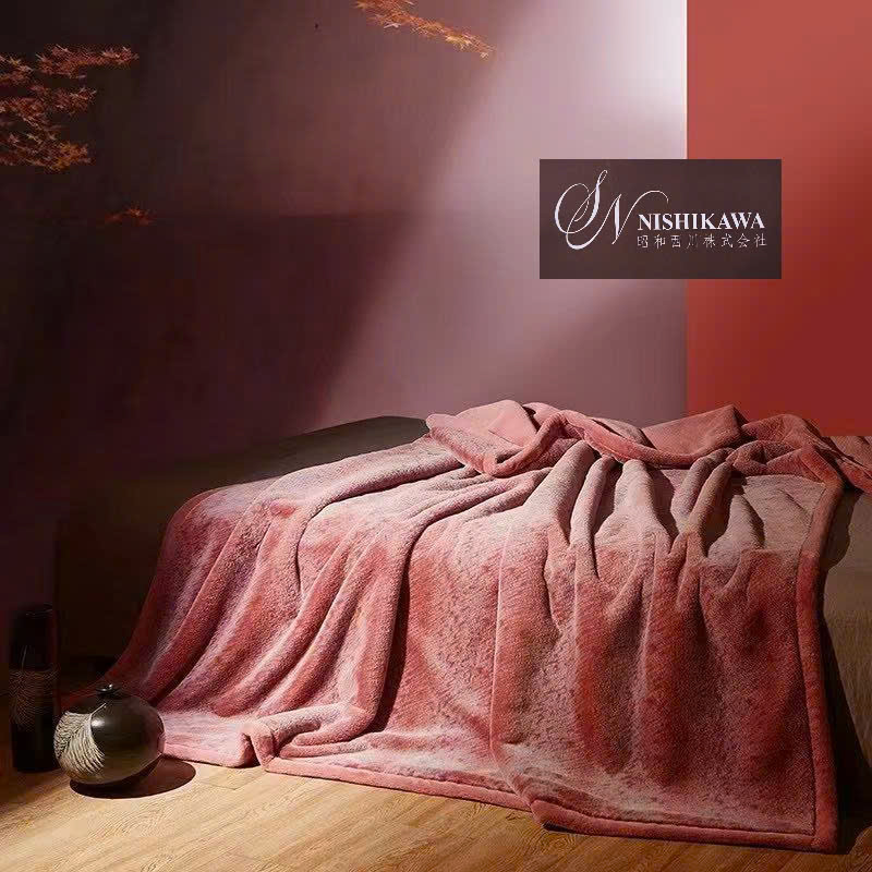 Chăn lông rái cá Nishikawa Imprial Luxury 4,5kg, KT 2x2m3 siêu mướt