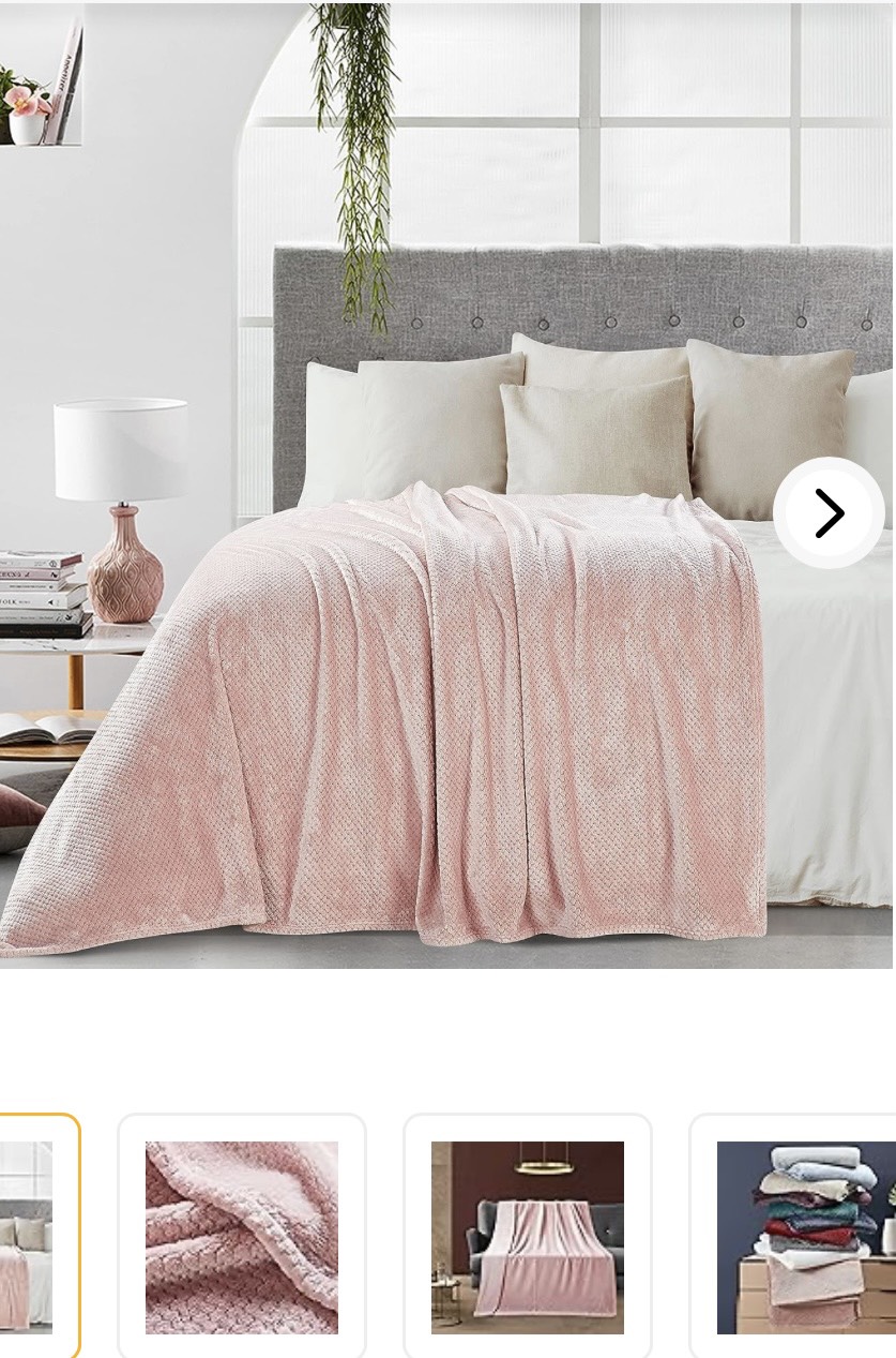 [Chăn Mỹ] Chăn Lông Thỏ AMARI Kích Thước Châu Âu 228x228cm Siêu Mềm Tuyệt Đối Không Rụng Lông