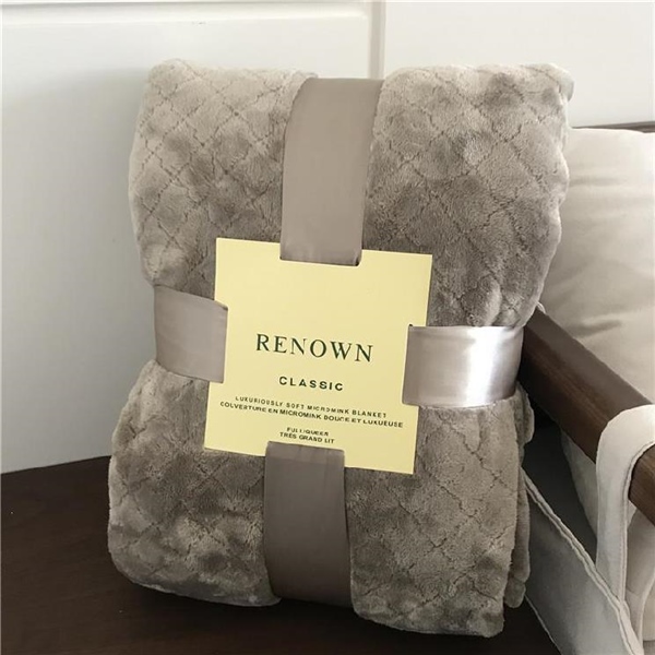 Chăn lông tuyết nhung cao cấp blanket RENOWN Mỹ