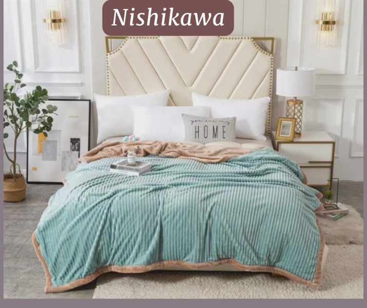 [Chính hãng Nishikawa] Chăn lông cừu tăm Nishikawa nhật bản