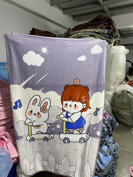 Chăn tuyết trẻ em 1 lớp 1 x 1m5