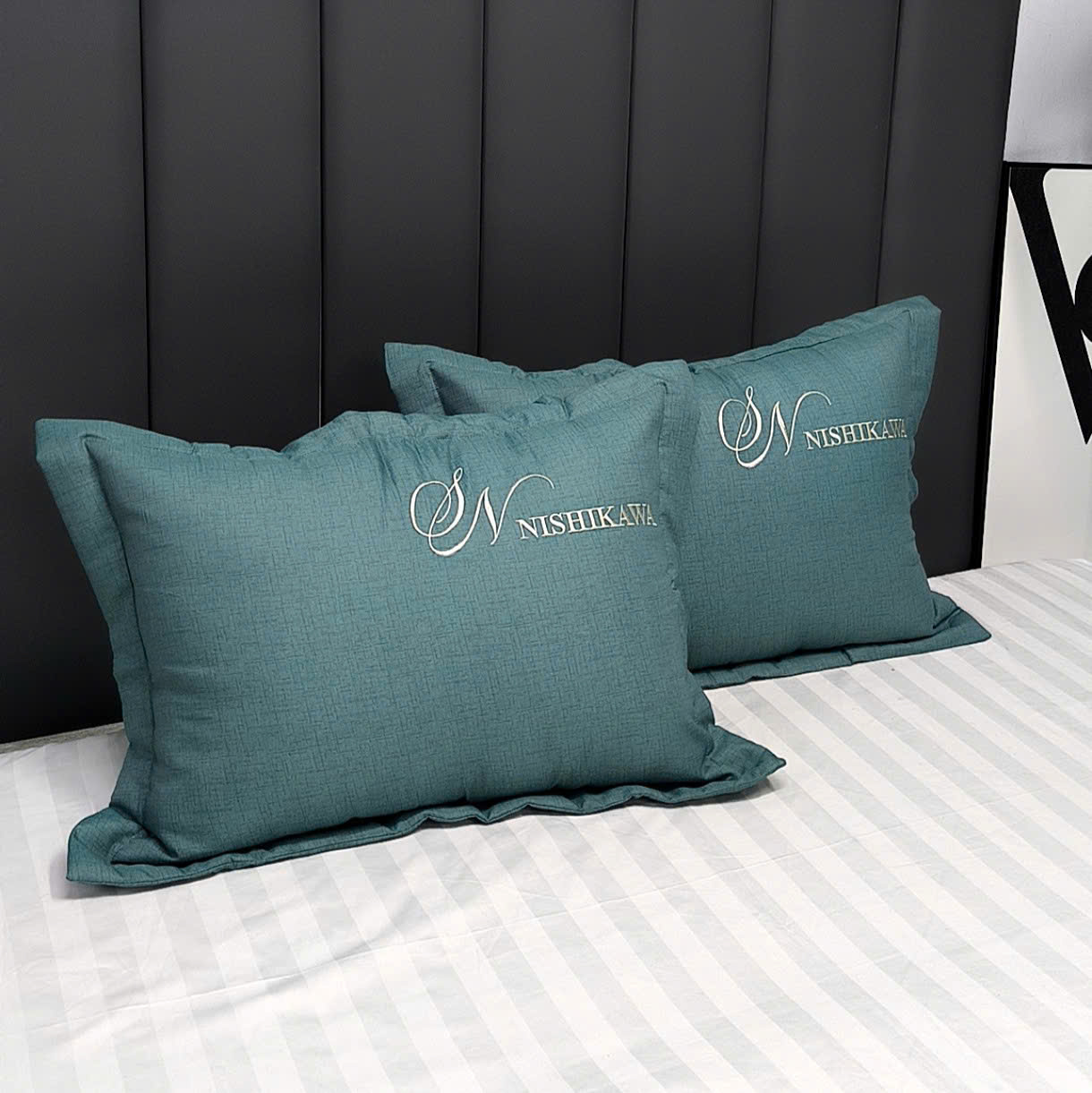 CẶP VỎ GỐI ĐẦU TENCEL 60S TRẦN BÔNG CAO CẤP – SIZE RỘNG 50x70CM