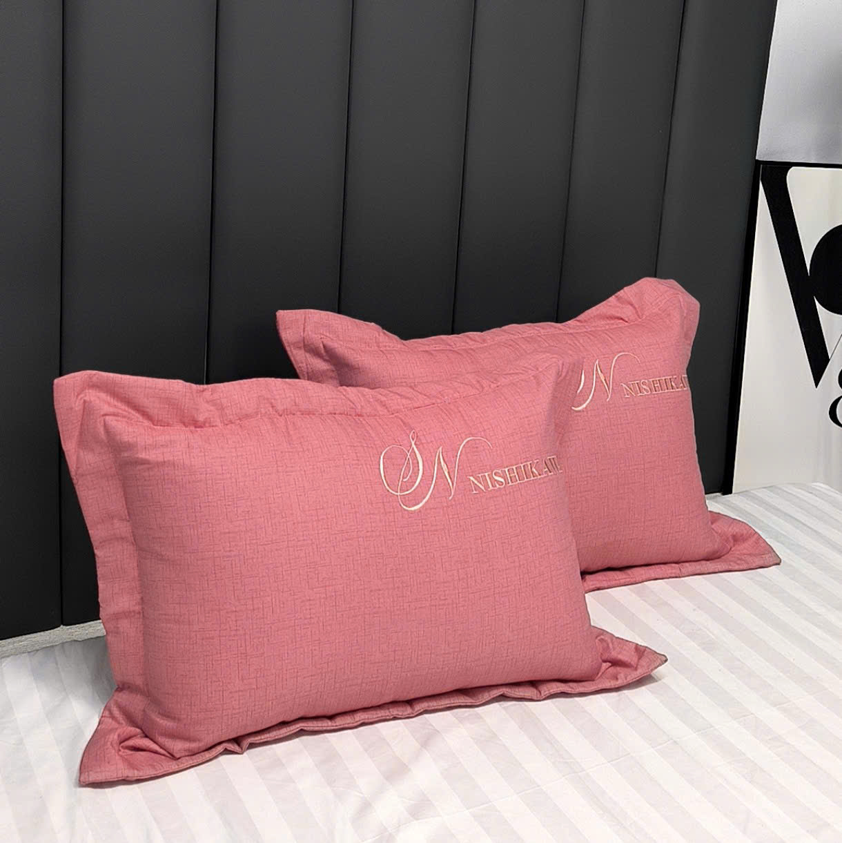 CẶP VỎ GỐI ĐẦU TENCEL 60S TRẦN BÔNG CAO CẤP – SIZE RỘNG 50x70CM