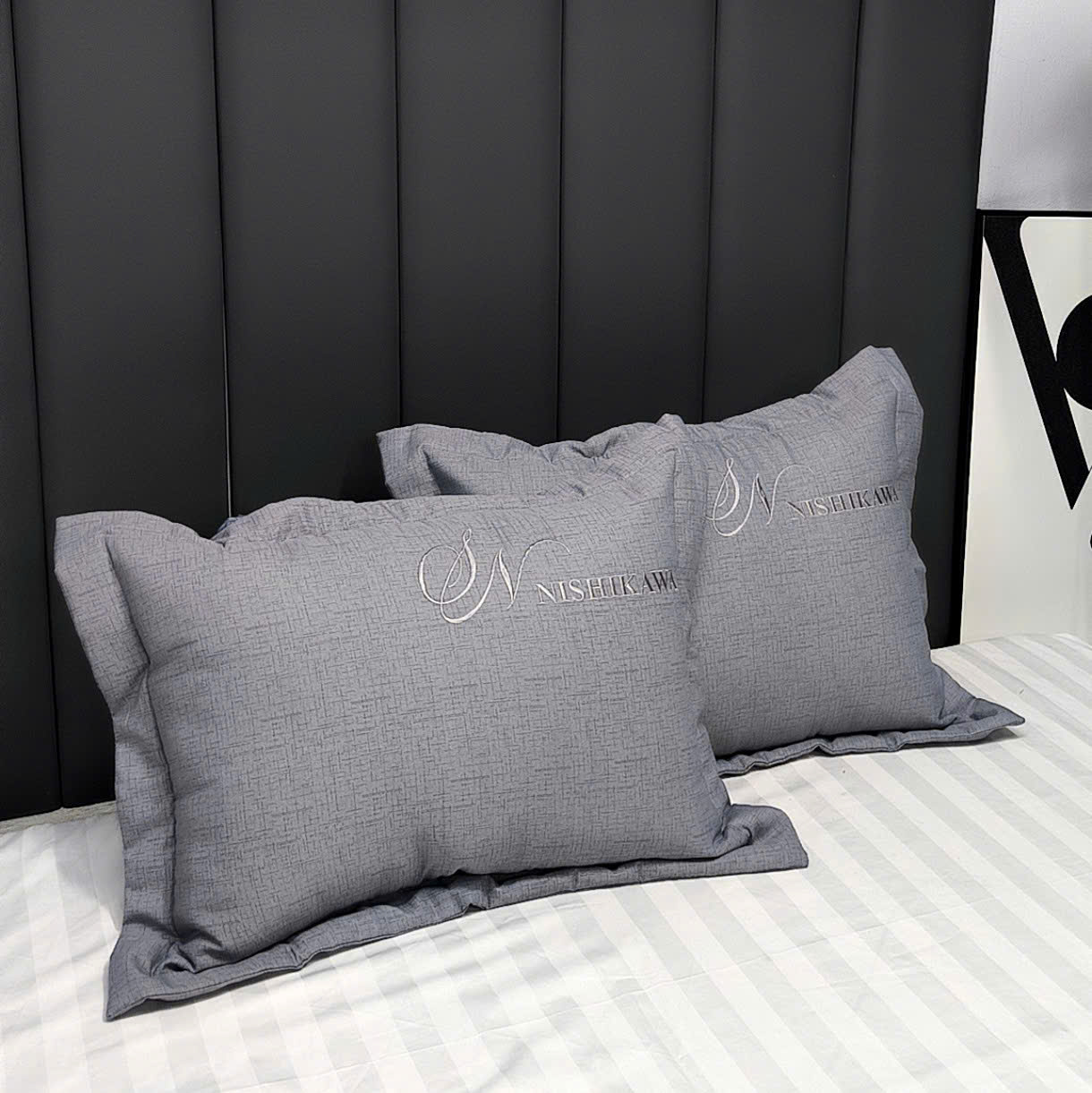 CẶP VỎ GỐI ĐẦU TENCEL 60S TRẦN BÔNG CAO CẤP – SIZE RỘNG 50x70CM