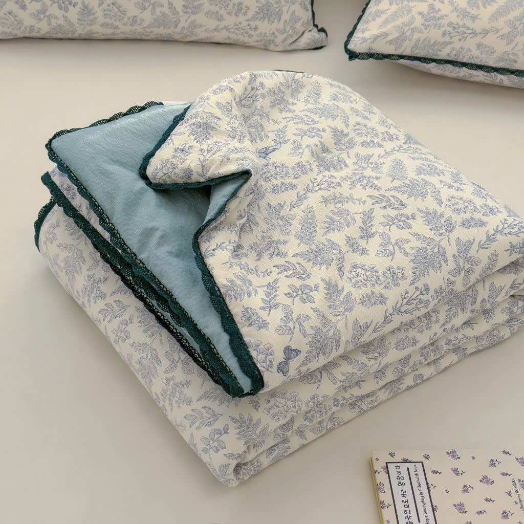 Chăn Cotton Tơ Tre Hàn Quốc ORAKAI Siêu Mềm Cực Mát