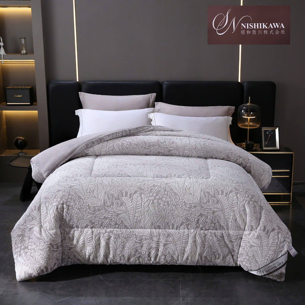 Chăn Lông Cừu 5D CHANVRE Nishikawa cao cấp 4.5k, kích thước 2x2m3