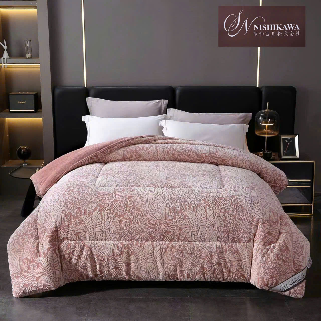 Chăn Lông Cừu 5D CHANVRE Nishikawa cao cấp 4.5k, kích thước 2x2m3