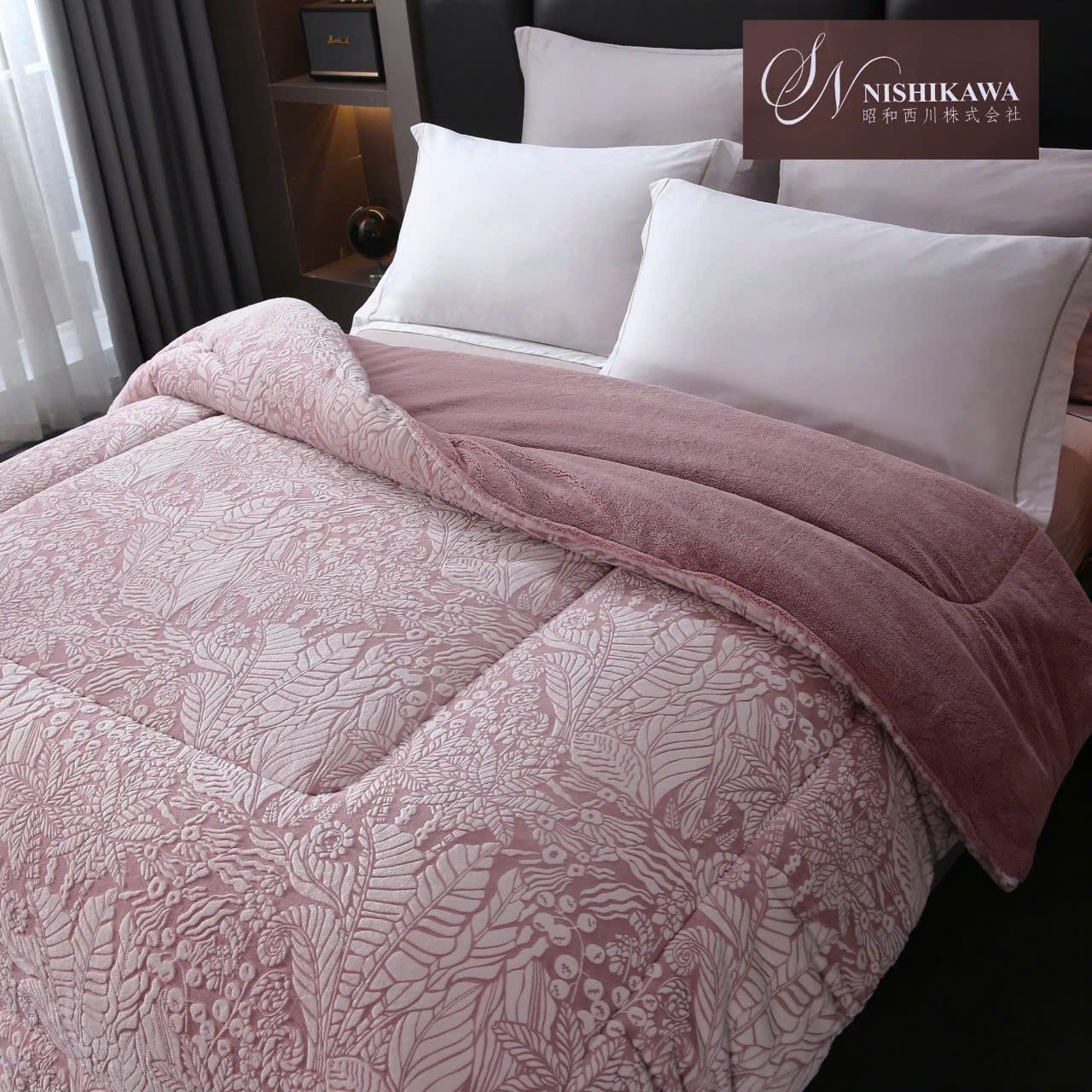 Chăn Lông Cừu 5D CHANVRE Nishikawa cao cấp 4.5k, kích thước 2x2m3