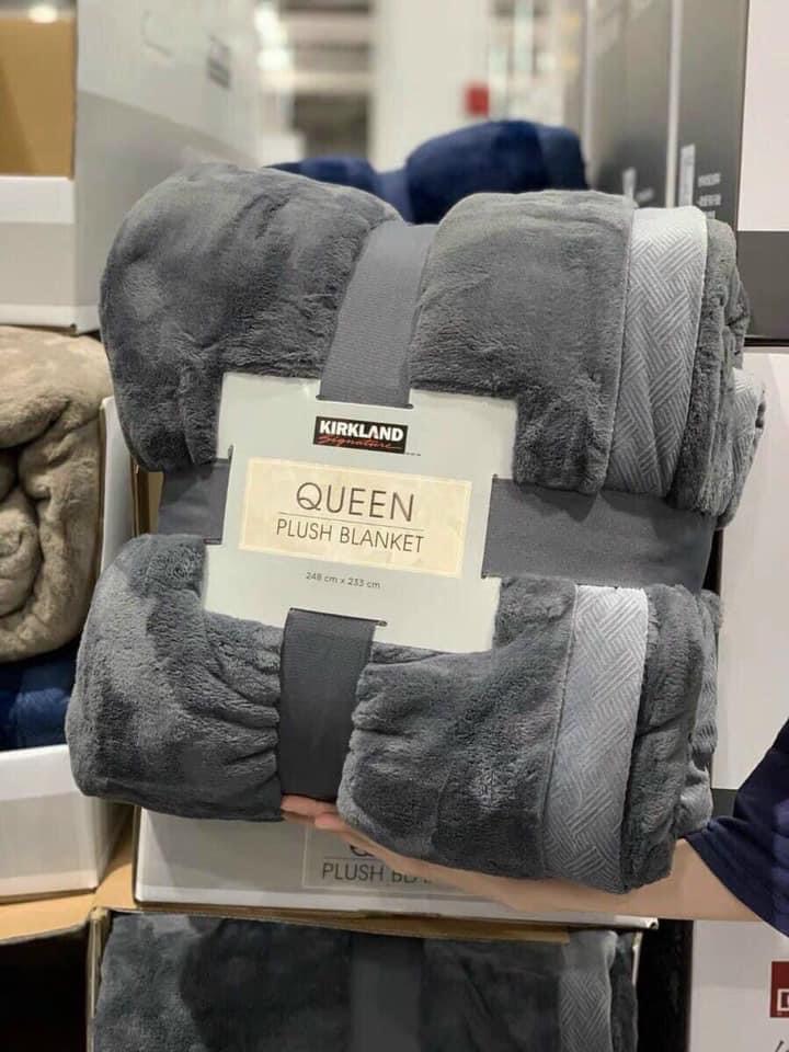 [Chính hãng] Chăn lông cừu KIRKLAND Mỹ Costco chăn rộng BIG SIZE Queen giá ưu đãi VuaChanGa