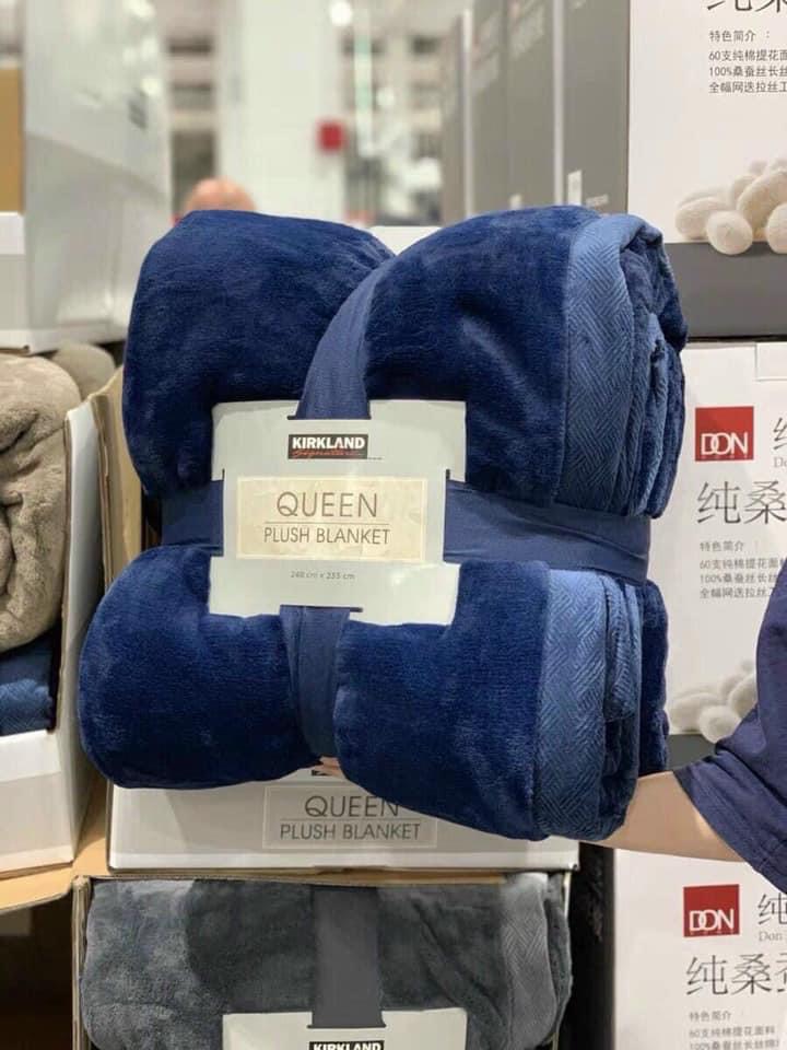 [Chính hãng] Chăn lông cừu KIRKLAND Mỹ Costco chăn rộng BIG SIZE Queen giá ưu đãi VuaChanGa