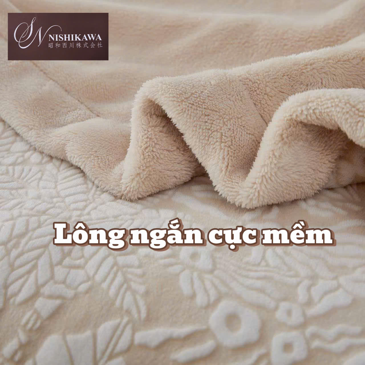 CHĂN LÔNG CỪU 5D NHUNG SỮA