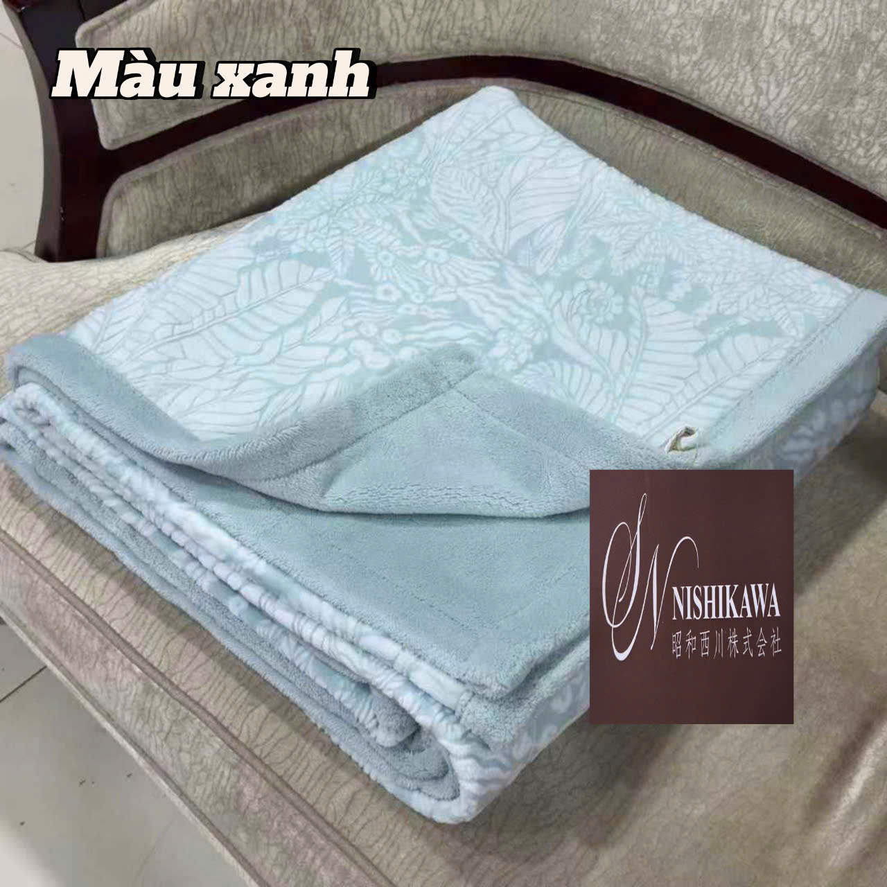 CHĂN LÔNG CỪU 5D NHUNG SỮA