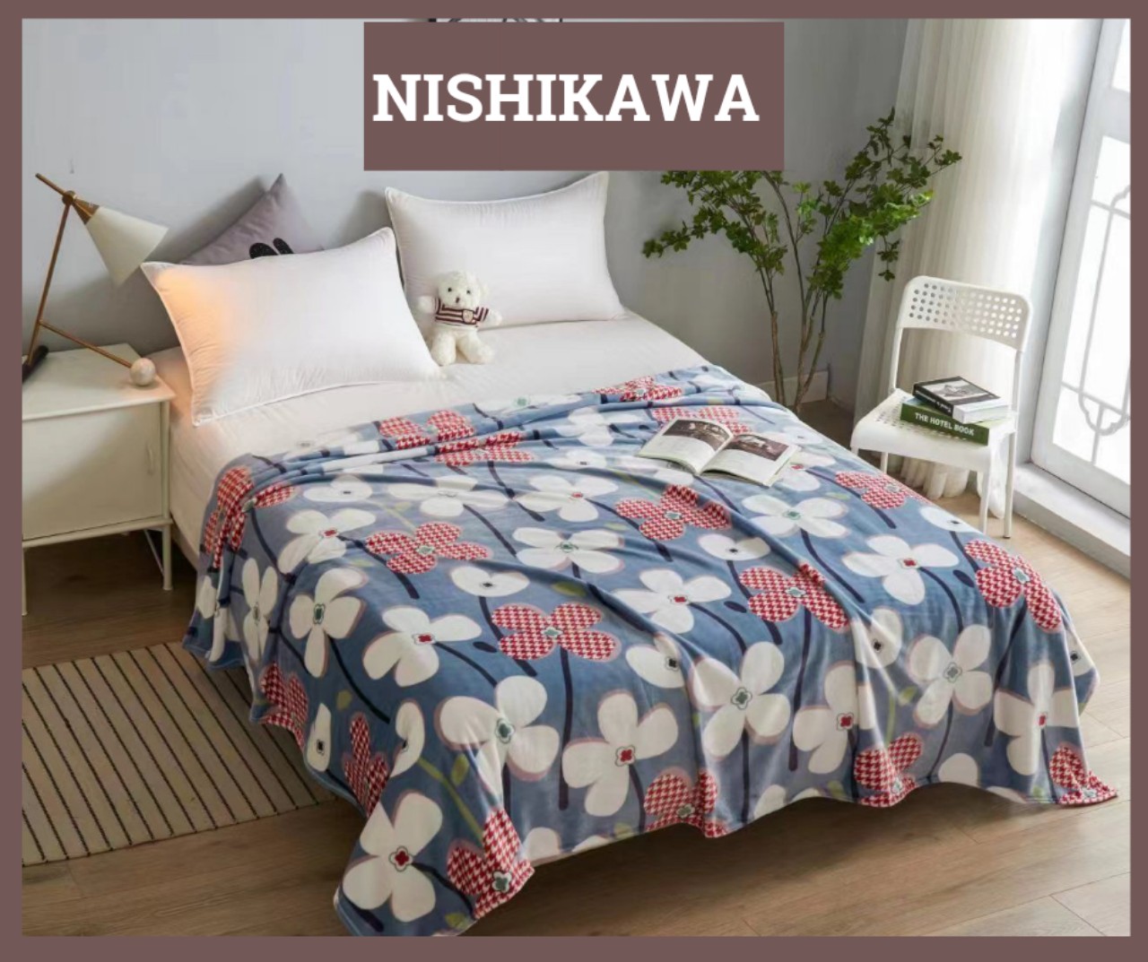 Chăn lông tuyết 4 mùa Nishikawa
