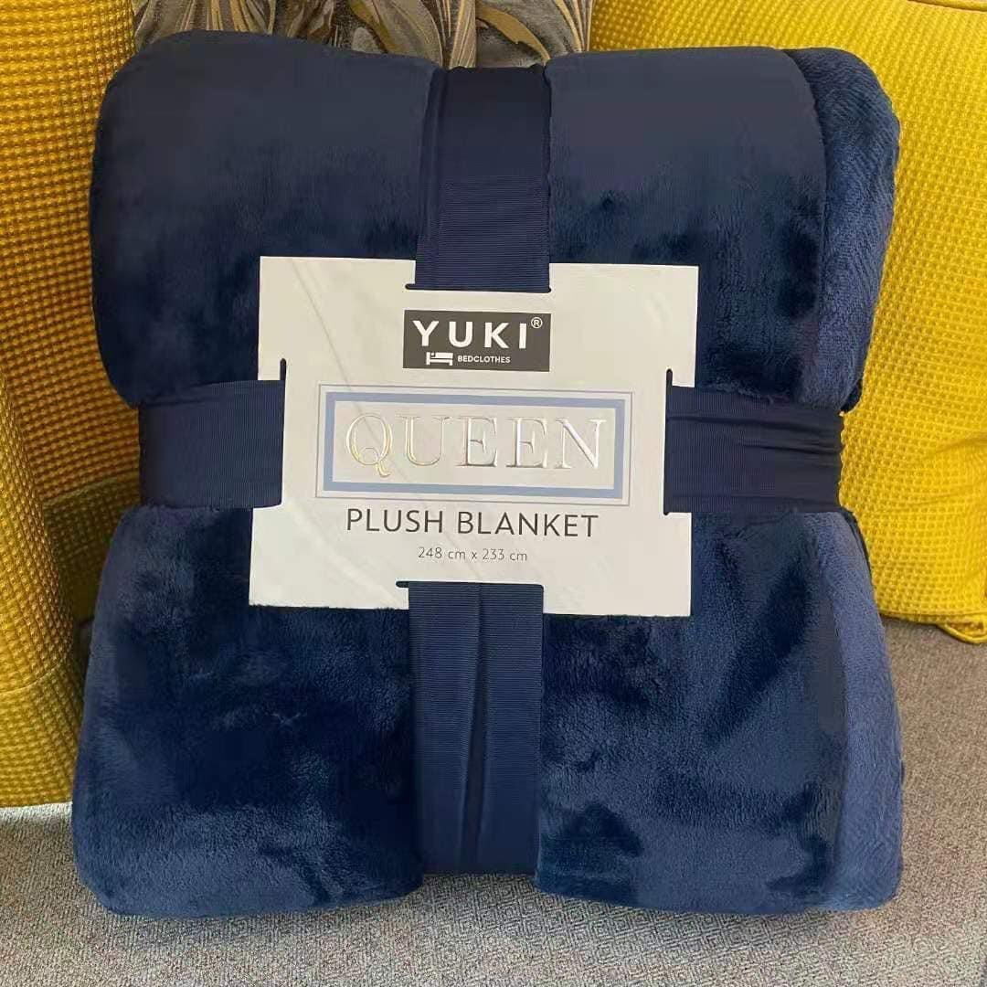 Chăn Lông Cừu YUKI Queen Nhật Bản 248x234cm nặng 3,2kg Đẳng Cấp VuaChanGa