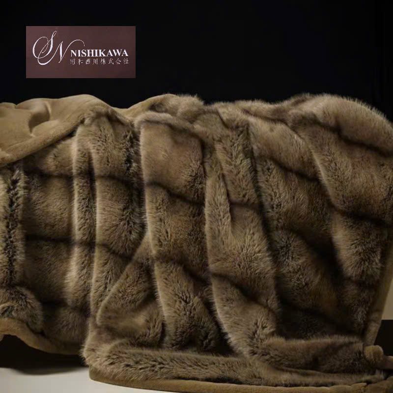 Chăn lông Rái Cá Siêu Cấp Hoàng Gia Nishikawa