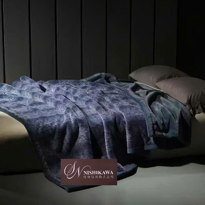 Chăn lông rái cá Nishikawa Imprial Luxury 4,5kg, KT 2x2m3 siêu mướt