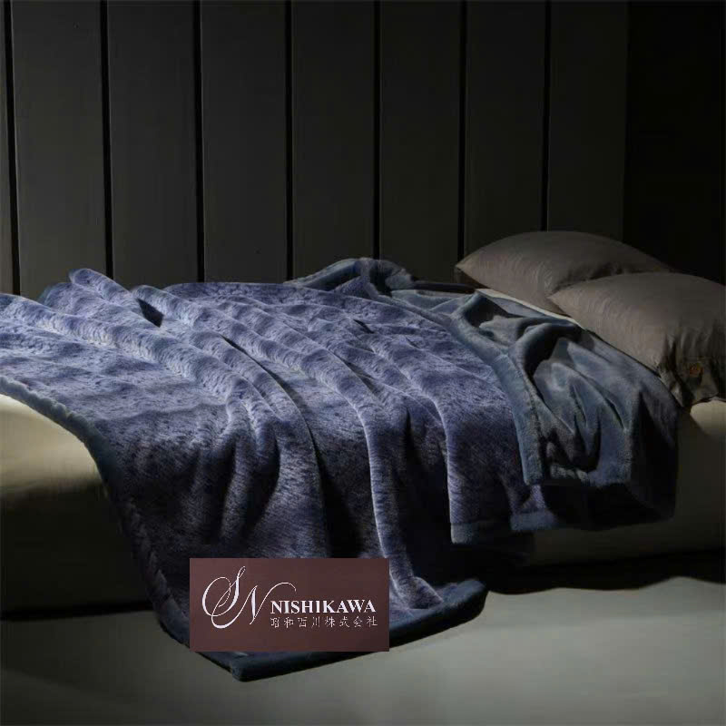 Chăn lông rái cá Nishikawa Imprial Luxury 4,5kg, KT 2x2m3 siêu mướt