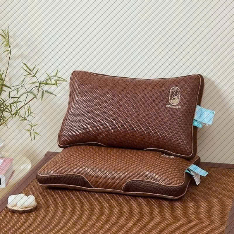 Gối đầu mây mát lạnh BOYU COOL chống đau cổ vai gáy kèm ruột kích thước 32x52cm