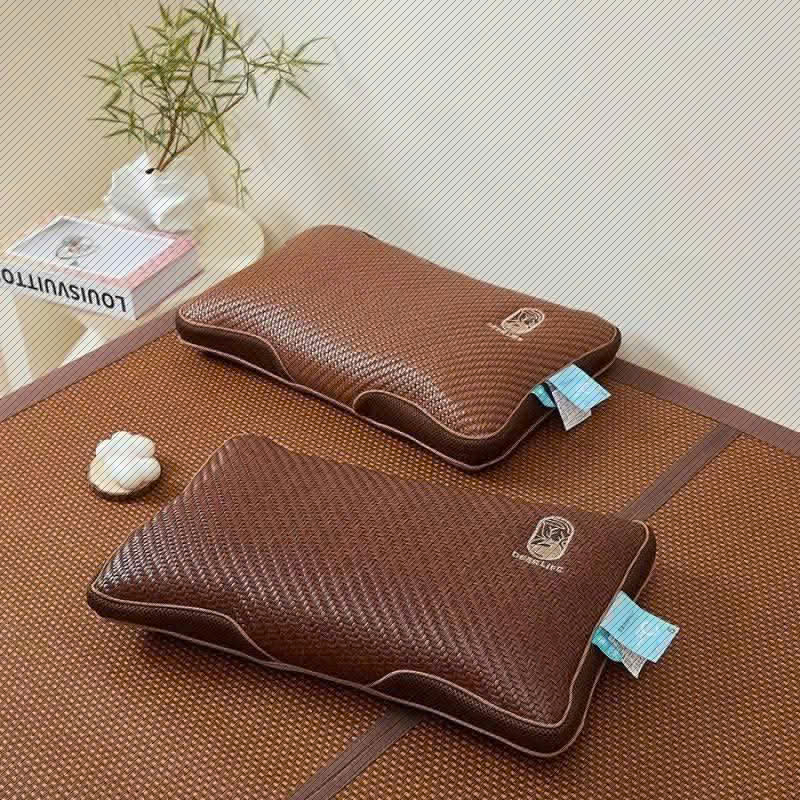 Gối đầu mây mát lạnh BOYU COOL chống đau cổ vai gáy kèm ruột kích thước 32x52cm