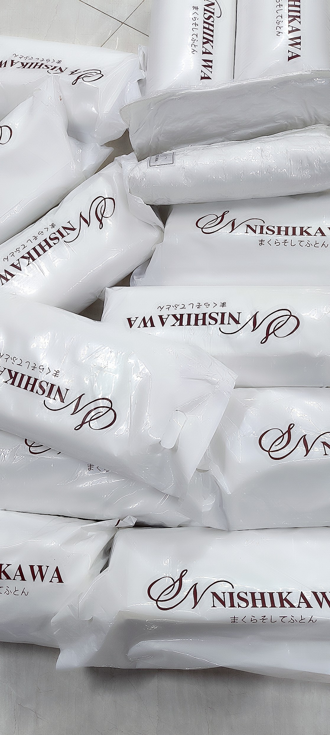 [Chính hãng Nishikawa] Gối Đầu Nishikawa Bông tinh khiết Microfiber Cao Cấp Trắng Êm Ái Thoáng Mát VuaChanGa