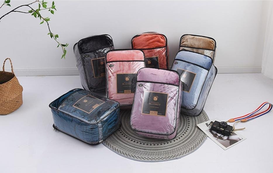 Chăn lông tuyết nhung dày blanket siêu ấm không rụng lông VuaChanGa