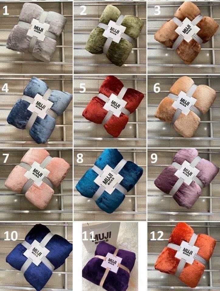 Chăn lông tuyết nhung dày blanket siêu ấm không rụng lông VuaChanGa