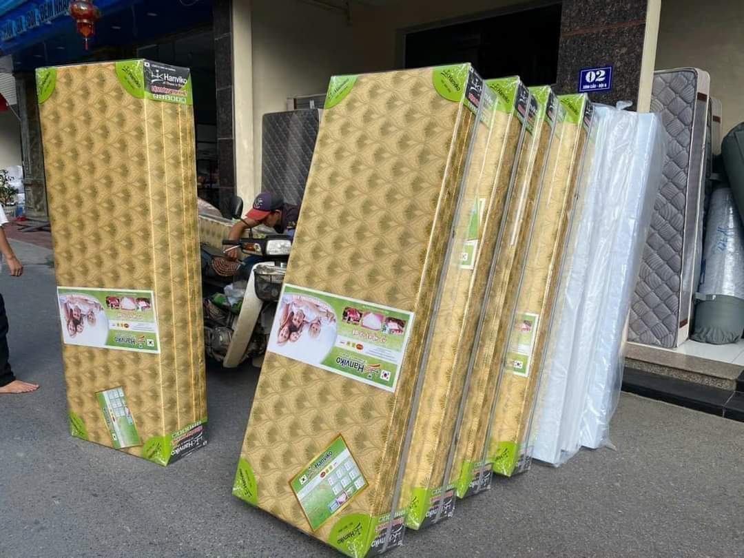 Đệm bông ép gấm vàng giá cực kỳ ưu đãi