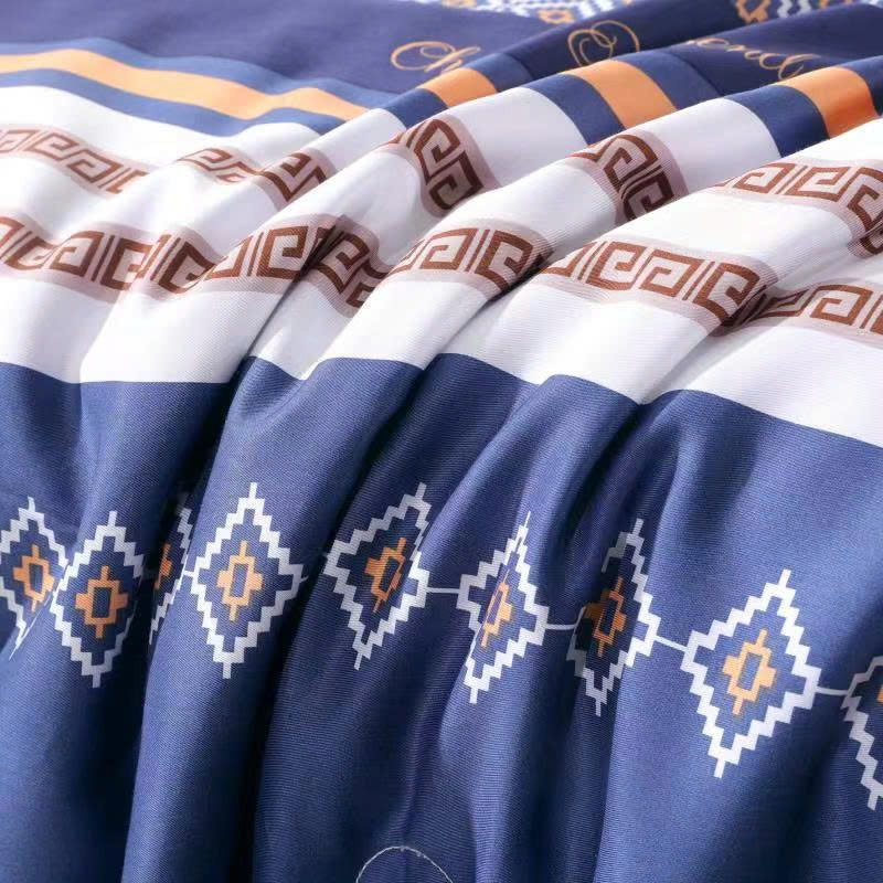 Chăn lụa tencel cao cấp 100s Nishikawa họa tiết, kích thước 2x 2m3