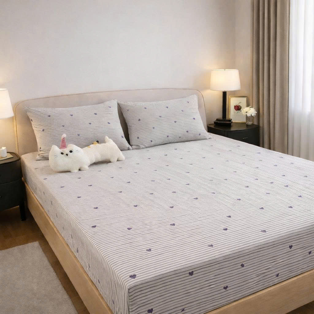 Sét ga gối Cotton Icy siêu mềm mát