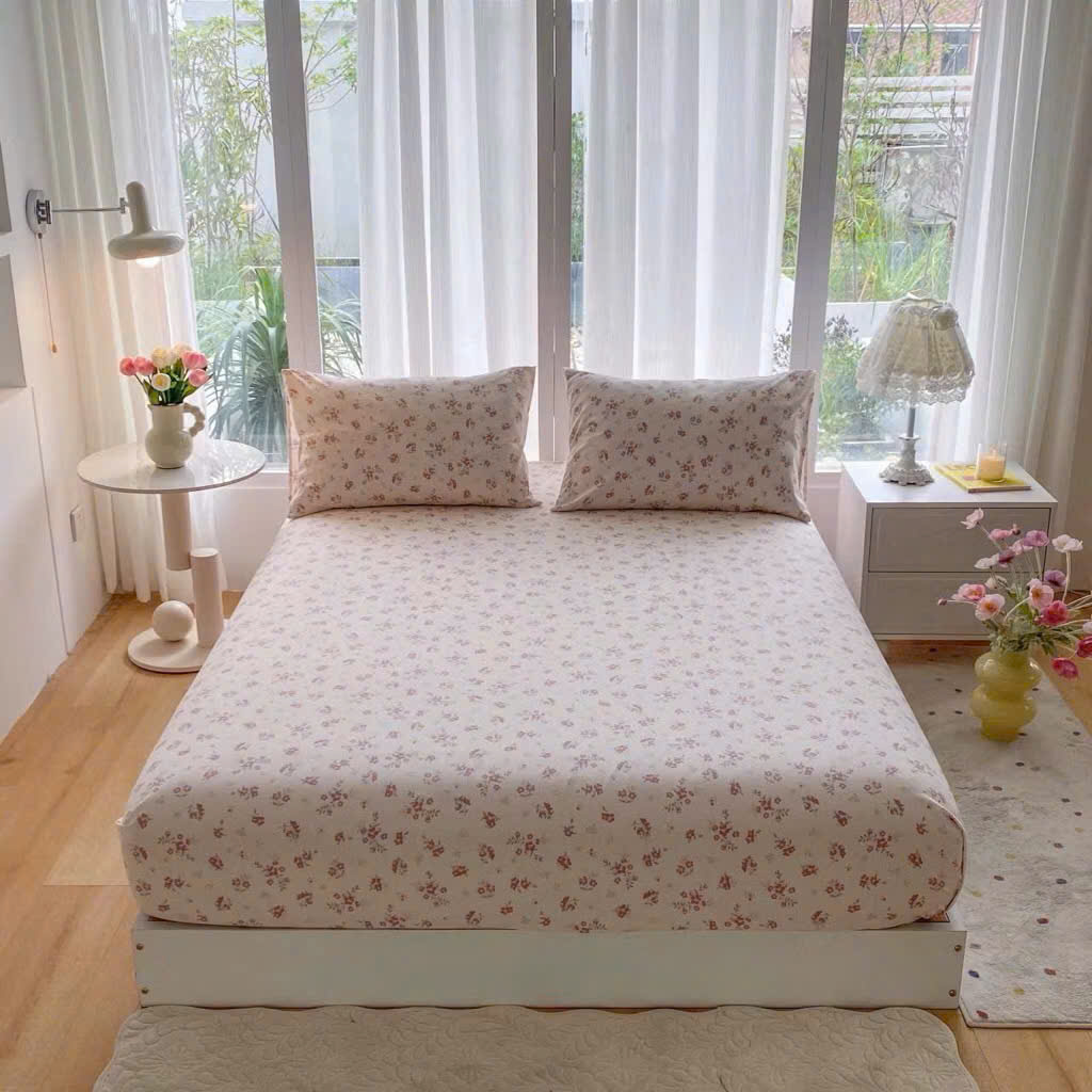 Sét ga gối Cotton Icy siêu mềm mát