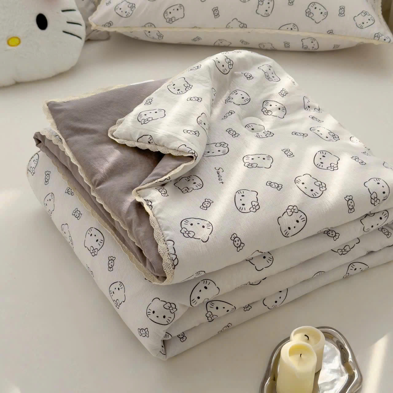 Chăn Cotton Tơ Tre Hàn Quốc ORAKAI Siêu Mềm Cực Mát