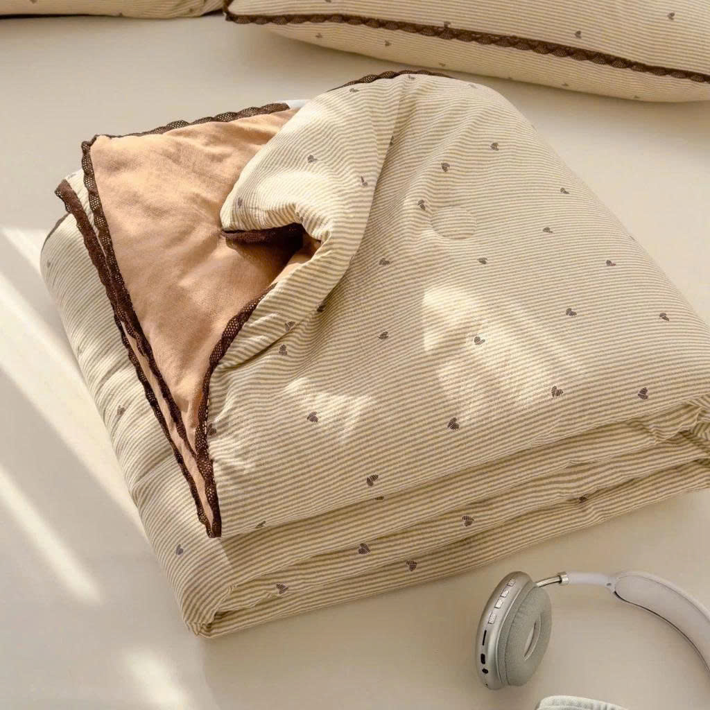 Chăn Cotton Tơ Tre Hàn Quốc ORAKAI Siêu Mềm Cực Mát