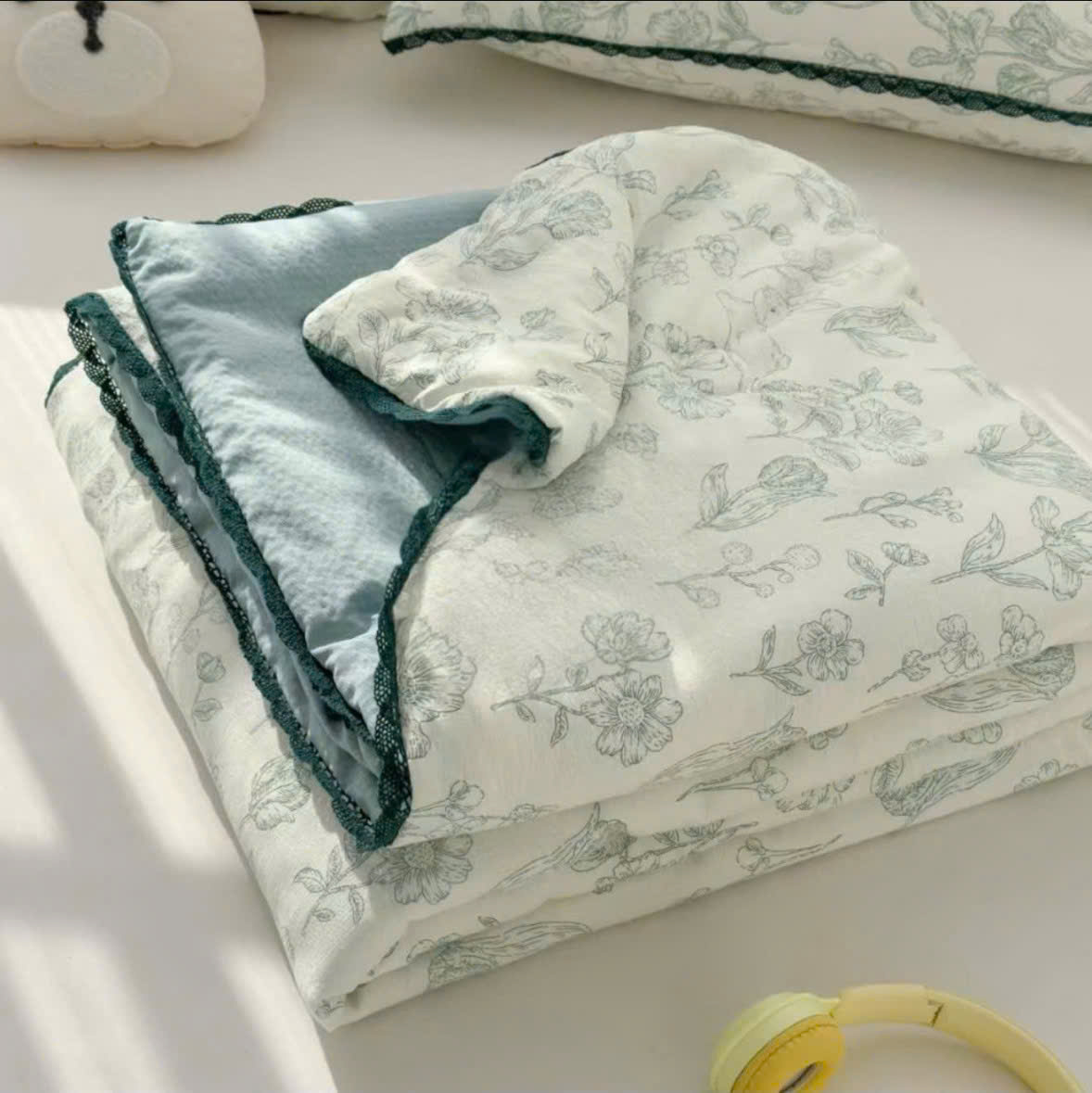Chăn Cotton Tơ Tre Hàn Quốc ORAKAI Siêu Mềm Cực Mát