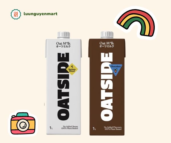 Hot trend sữa hạt Oatside cho các chủ quán