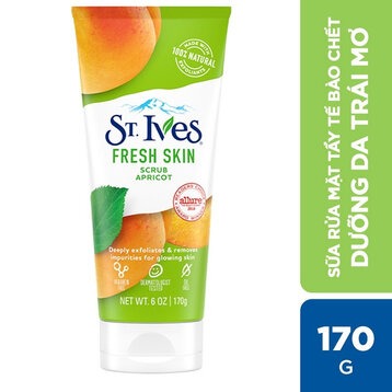 Sữa Rửa Mặt St.Ives Tẩy Tế Bào Chết Trà Xanh Ngừa Mụn