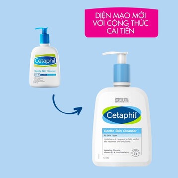 Sữa Rửa Mặt Cetaphil Dịu Lành Cho Da Nhạy Cảm 250ml (Mới)