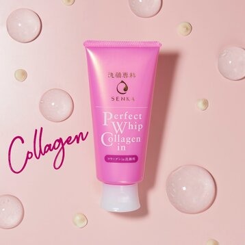 Sữa Rửa Mặt Senka Tạo Bọt Bổ Sung Collagen 120g