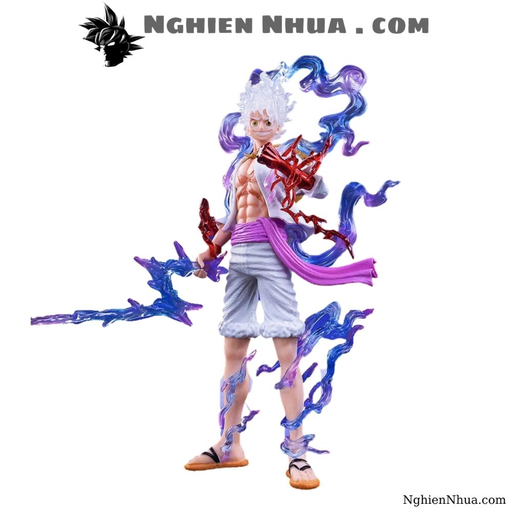 Mô Hình Đồ Chơi - Luffy Gear 5 Nika Trắng Bản Có Vũ Khí Cầm Tay Cao 21 Cm -  Onepiece - Có Hộp Đẹp Nghiện Nhựa