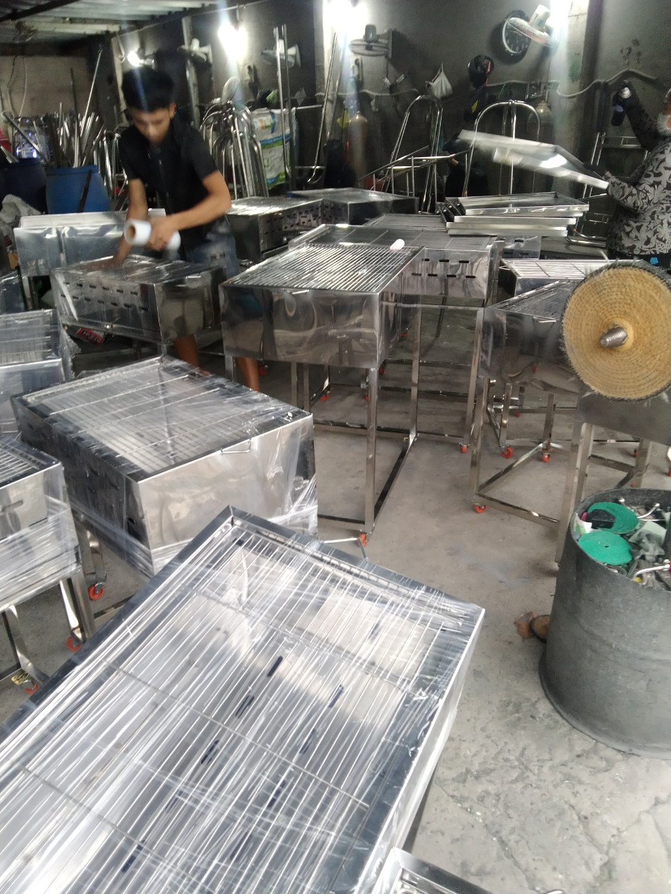 Lò nướng inox