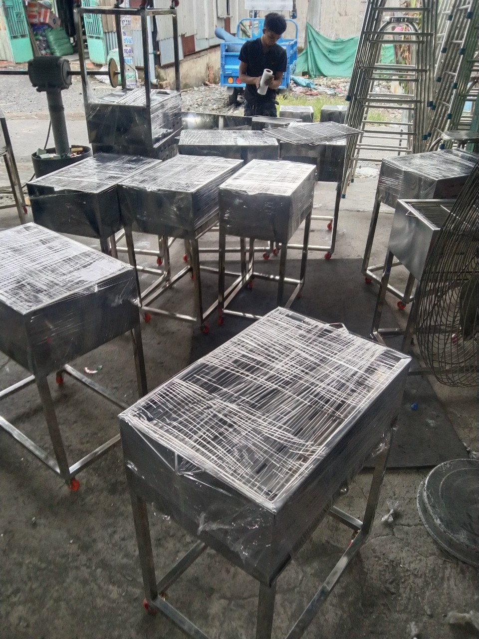 Lò nướng inox