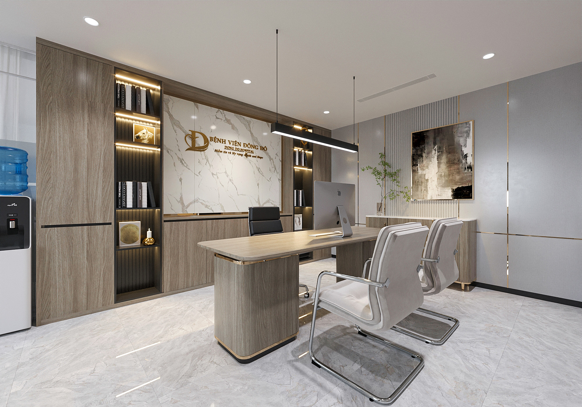 THIẾT KẾ NỘI THẤT BỆNH VIÊN ĐÔNG ĐÔ - ĐỐNG ĐA, HÀ NỘI