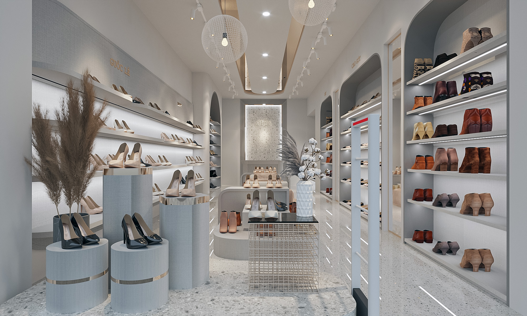 THIẾT KẾ SHOP GIÀY CELI - CHÙA BỘC, HÀ NỘI