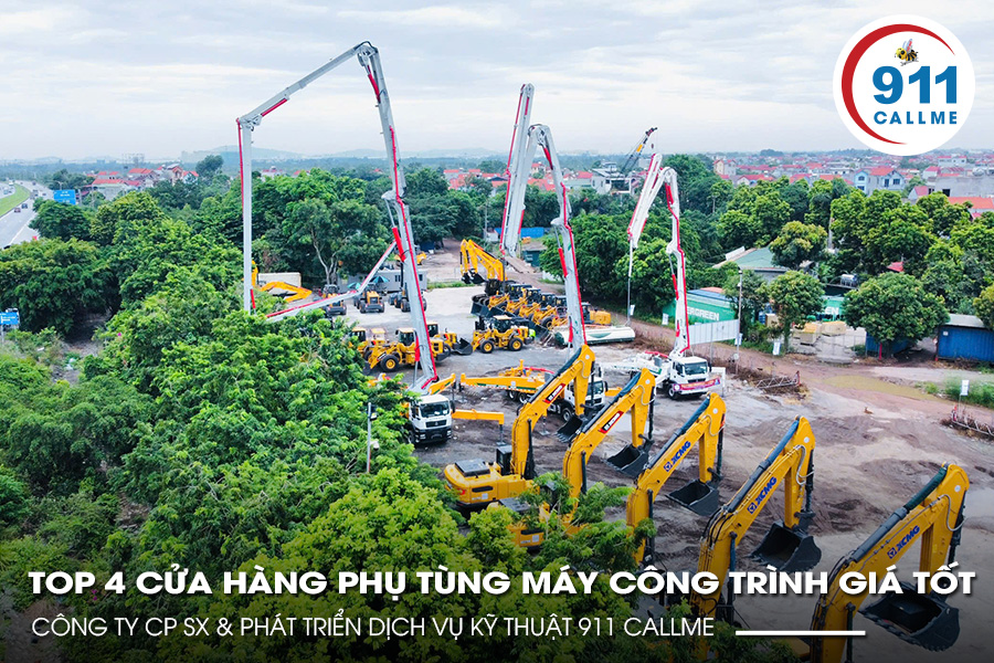 Top 4 Cửa Hàng Phụ Tùng Máy Công Trình Giá Tốt