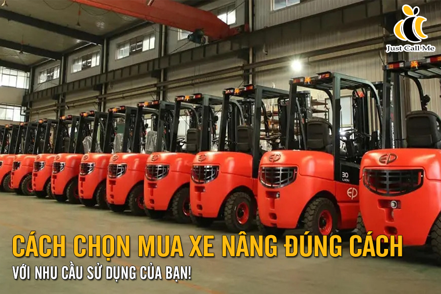 Cách chọn mua xe nâng đúng với nhu cầu sử dụng